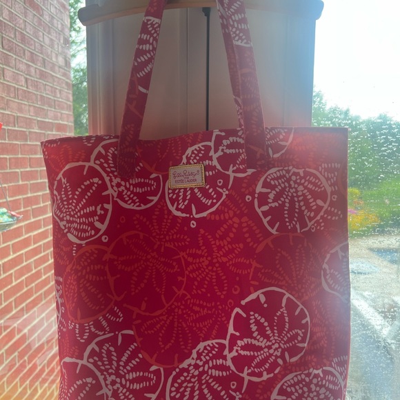 🌴🦩LILLY PULITZER🌸🌼 for ESTEE LAUDER💄TOTE BAG (Excellent Preowned Condition) - Picture 7 of 9